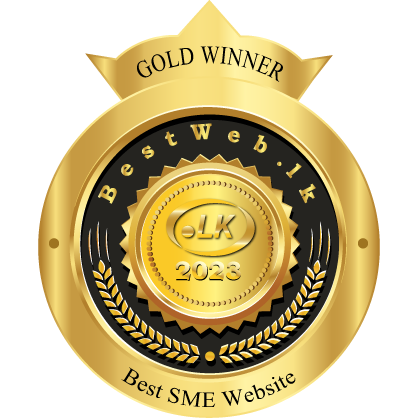 Gold Award | Best SME Website | Bestweb.lk